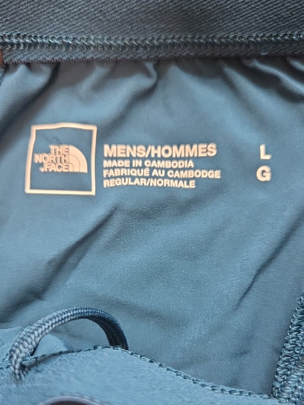 NWT The North Face Durable Water Repellent Men’s Blue Active Shorts Sz L - Picture 3 of 11